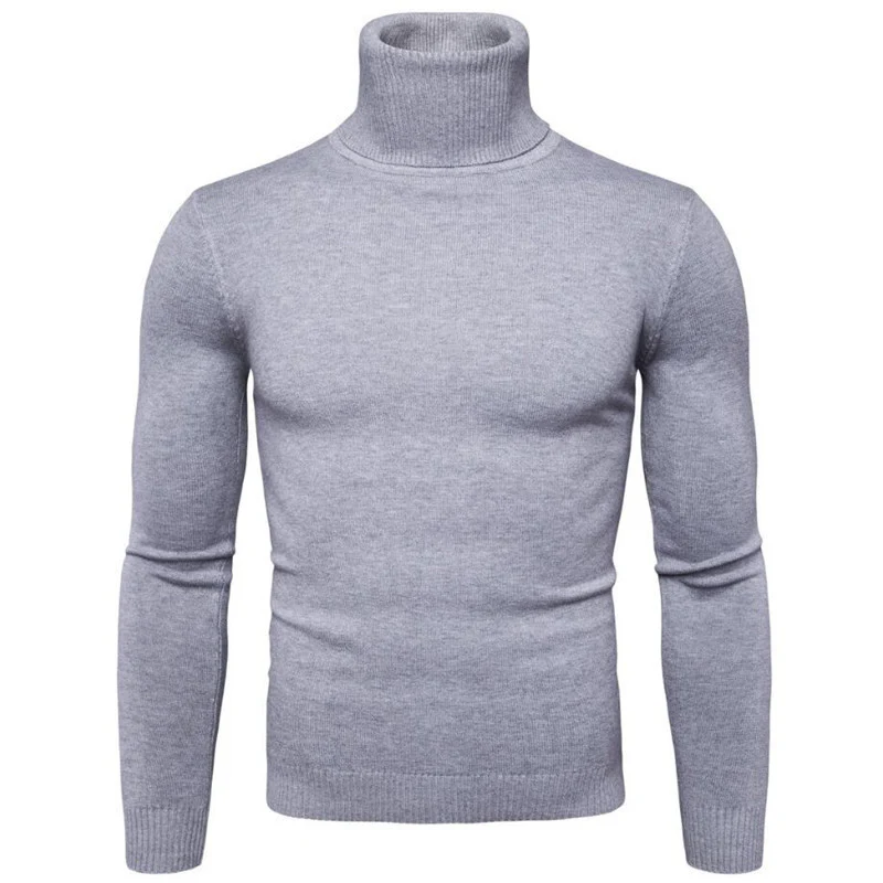 Herren eleganter Rollkragenpullover aus feiner Merinowolle Heidi-Mode - Image 19