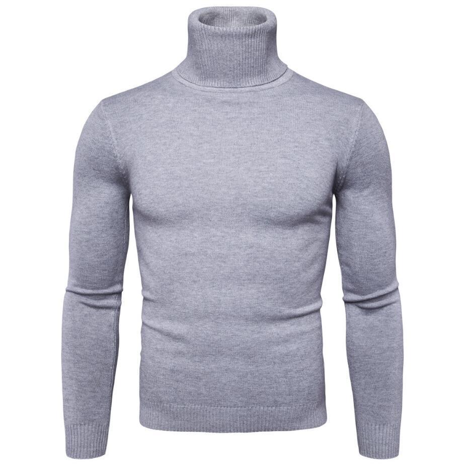 Herren eleganter Rollkragenpullover aus feiner Merinowolle Heidi-Mode - Image 4