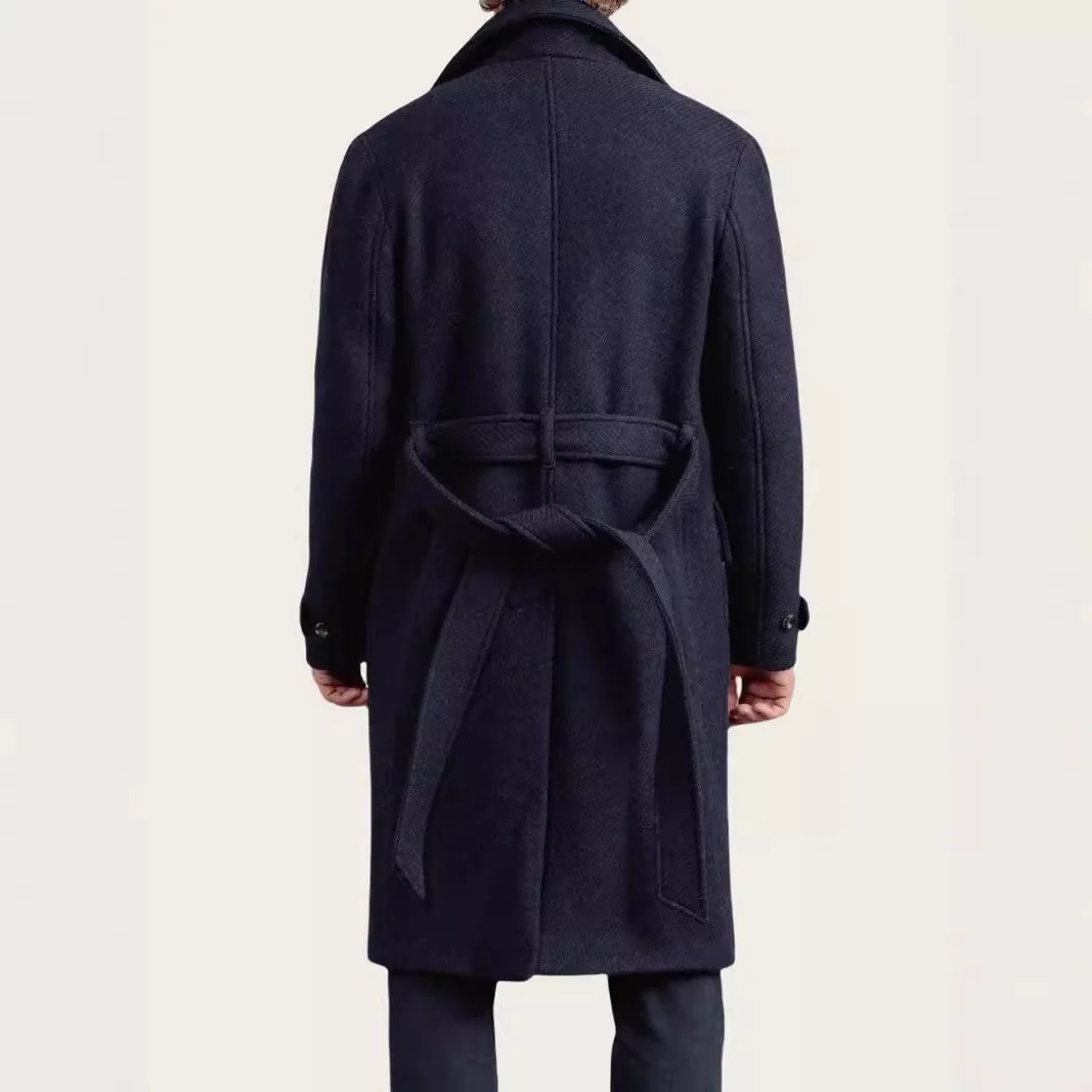 Herren eleganter Wool Peacoat Heidi-Mode - Image 4