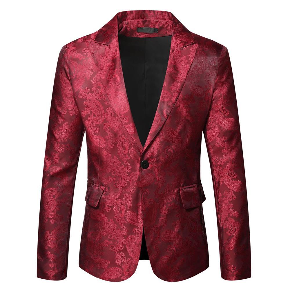 Herren festlicher Blazer mit kunstvollem Muster Heidi-Mode - Image 7