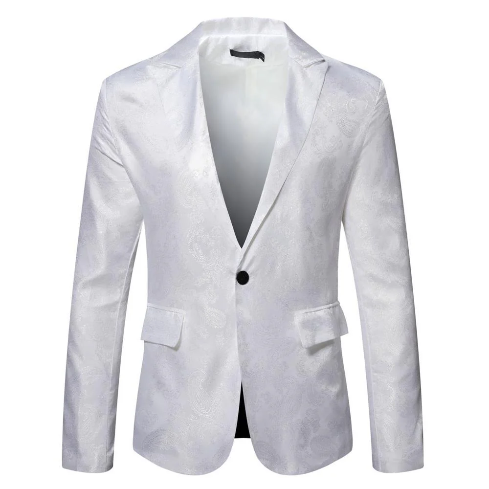 Herren festlicher Blazer mit kunstvollem Muster Heidi-Mode - Image 8