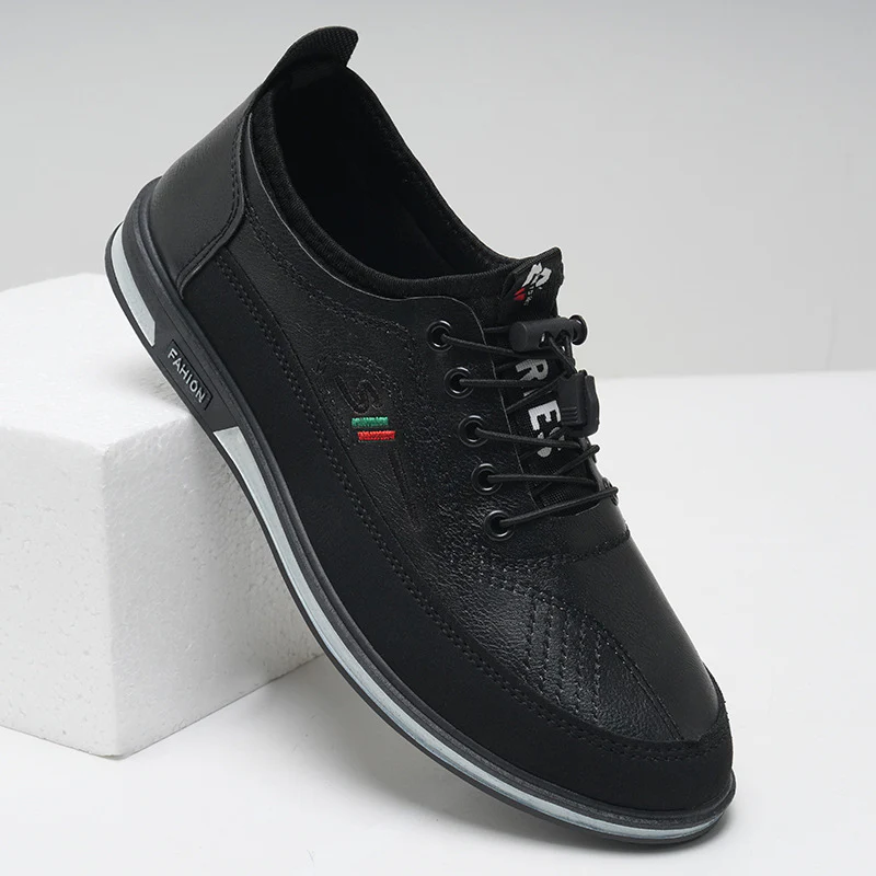 Herren Freizeit-Schnürschuhe mit innovativer Schnellschnürtechnologie und rutschfester Sohle Heidi Mode - Image 4