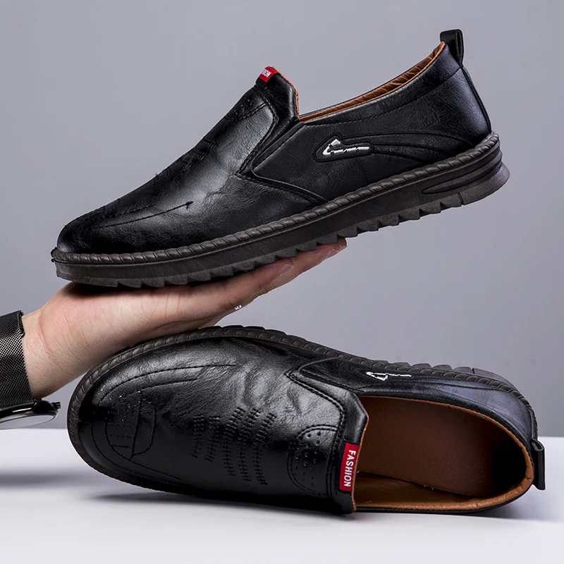 Herren Halbschuhe mit komfortabler Fußbettgestaltung Heidi Mode - Image 4