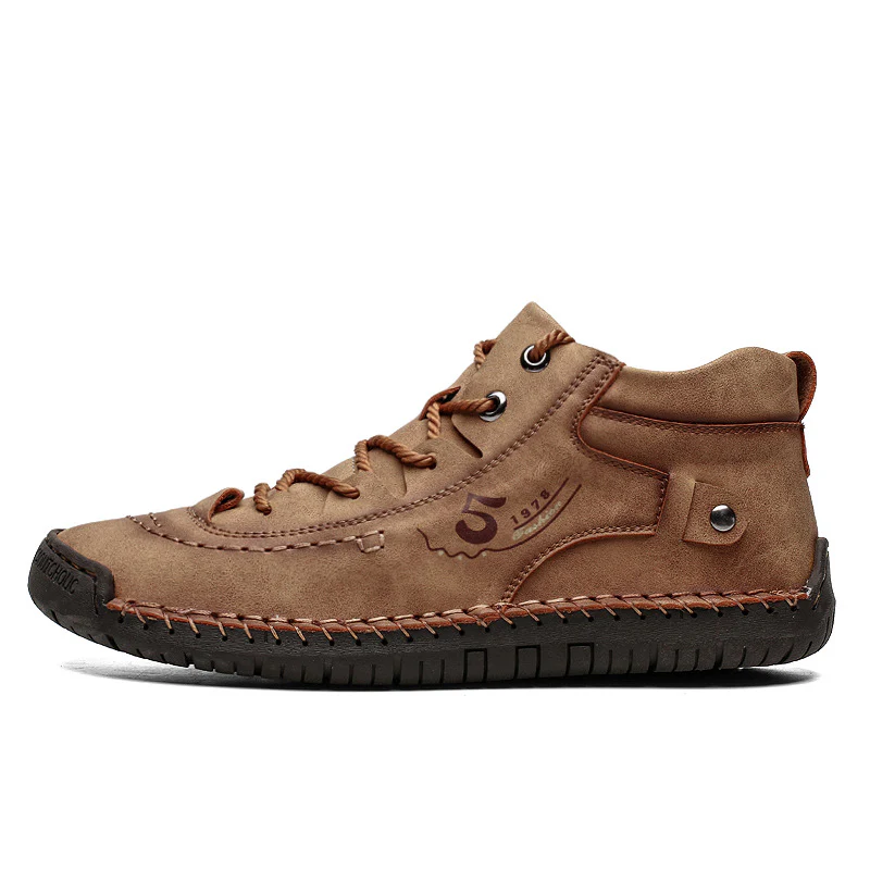 Herren Hochwertige und flexible Schnürboots mit rutschfester Sohle Heidi Mode - Image 5