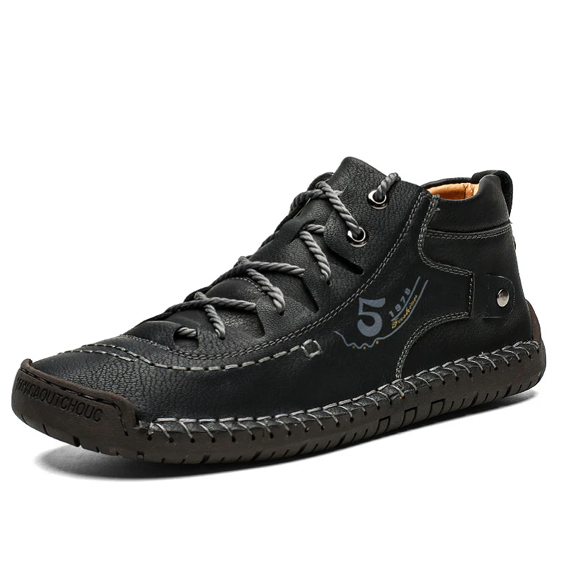 Herren Hochwertige und flexible Schnürboots mit rutschfester Sohle Heidi Mode - Image 6