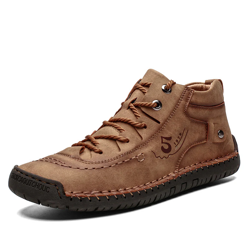 Herren Hochwertige und flexible Schnürboots mit rutschfester Sohle Heidi Mode - Image 8