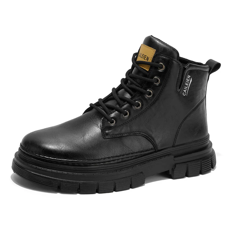 Herren Höhenverstellbare Stiefel mit rutschfester Sohle und warmem Innenfutter Heidi Mode - Image 5