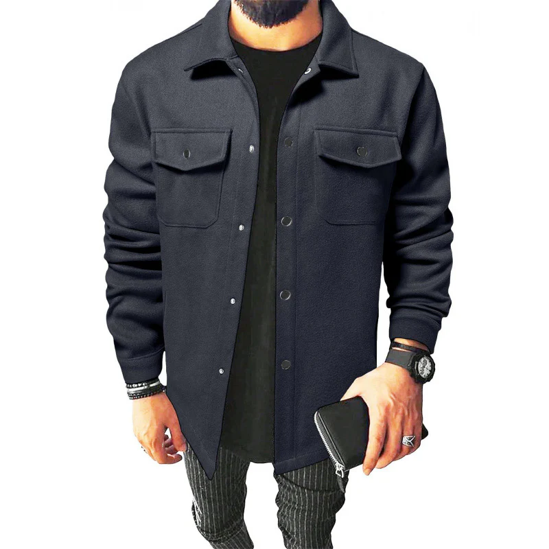 Herren Jackenhemd aus robustem Material mit praktischen Taschen Heidi-Mode - Image 11