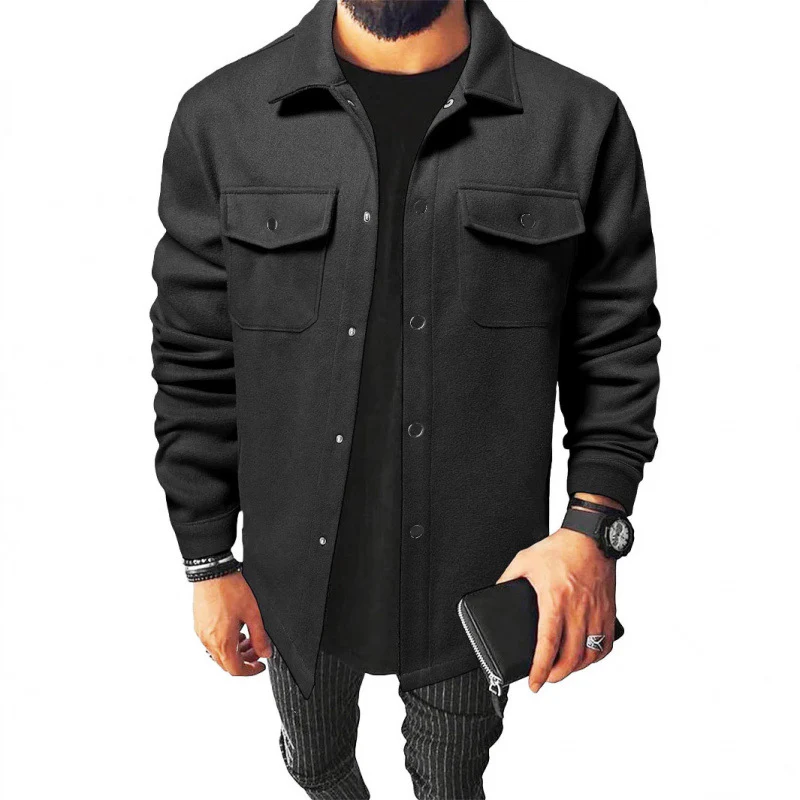 Herren Jackenhemd aus robustem Material mit praktischen Taschen Heidi-Mode - Image 5