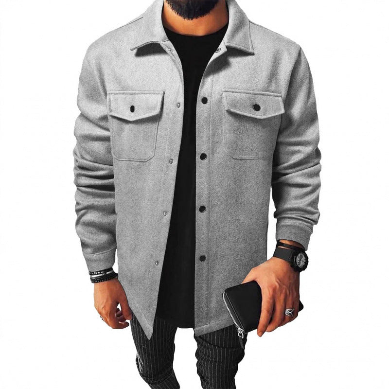 Herren Jackenhemd aus robustem Material mit praktischen Taschen Heidi-Mode - Image 6
