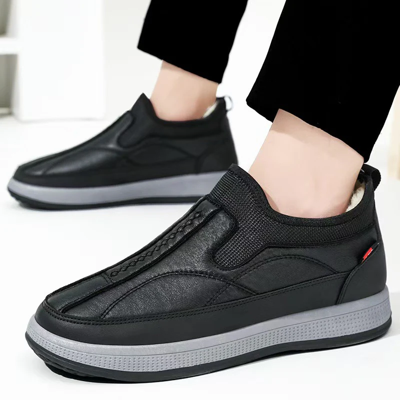 Herren Komfortable Slip-On Freizeitschuhe Heidi Mode - Image 3