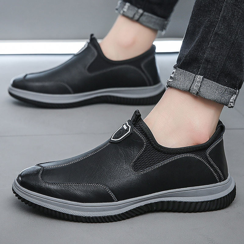 Herren Komfortable Slip-On Freizeitschuhe mit atmungsaktiver Mesh-Oberfläche Heidi Mode - Image 4