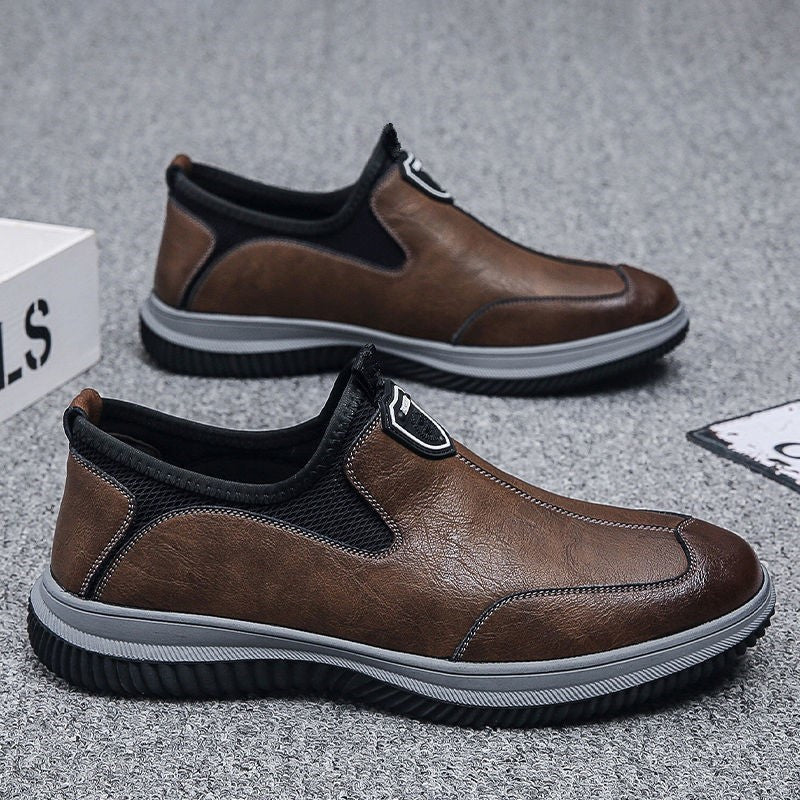 Herren Komfortable Slip-On Freizeitschuhe mit atmungsaktiver Mesh-Oberfläche Heidi Mode - Image 6