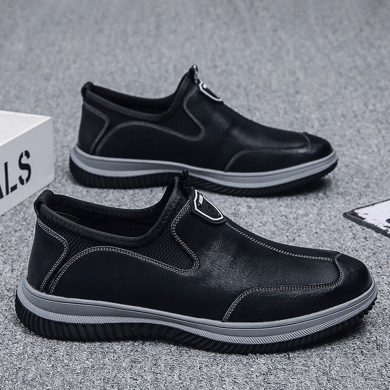 Herren Komfortable Slip-On Freizeitschuhe mit atmungsaktiver Mesh-Oberfläche Heidi Mode - Image 7