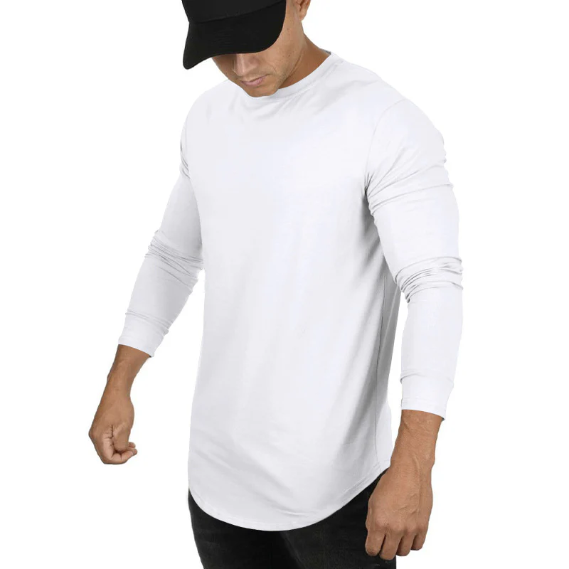 Herren Langarmshirt mit innovativem Schnitt und atmungsaktiver Struktur Heidi-Mode - Image 12