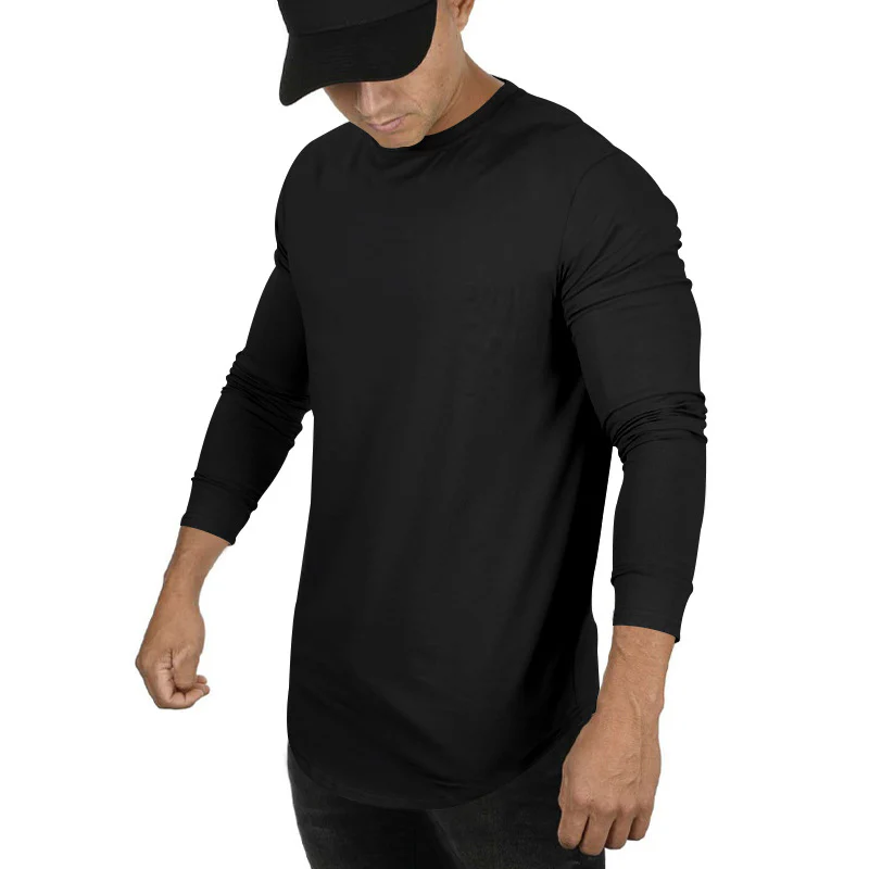 Herren Langarmshirt mit innovativem Schnitt und atmungsaktiver Struktur Heidi-Mode - Image 5