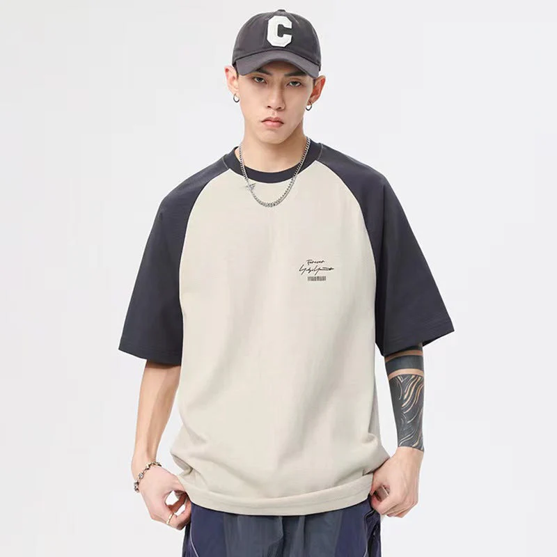 Herren Lässiges Raglan-T-Shirt mit Urbanem Design und Komfortablem Schnitt Heidi-Mode - Image 6