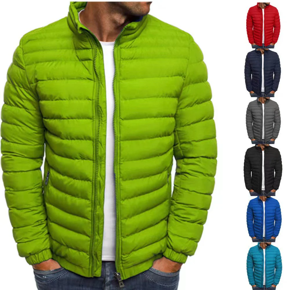 Herren leichte Steppjacke mit hohem Kragen und optimaler Isolierung Heidi-Mode - Image 2