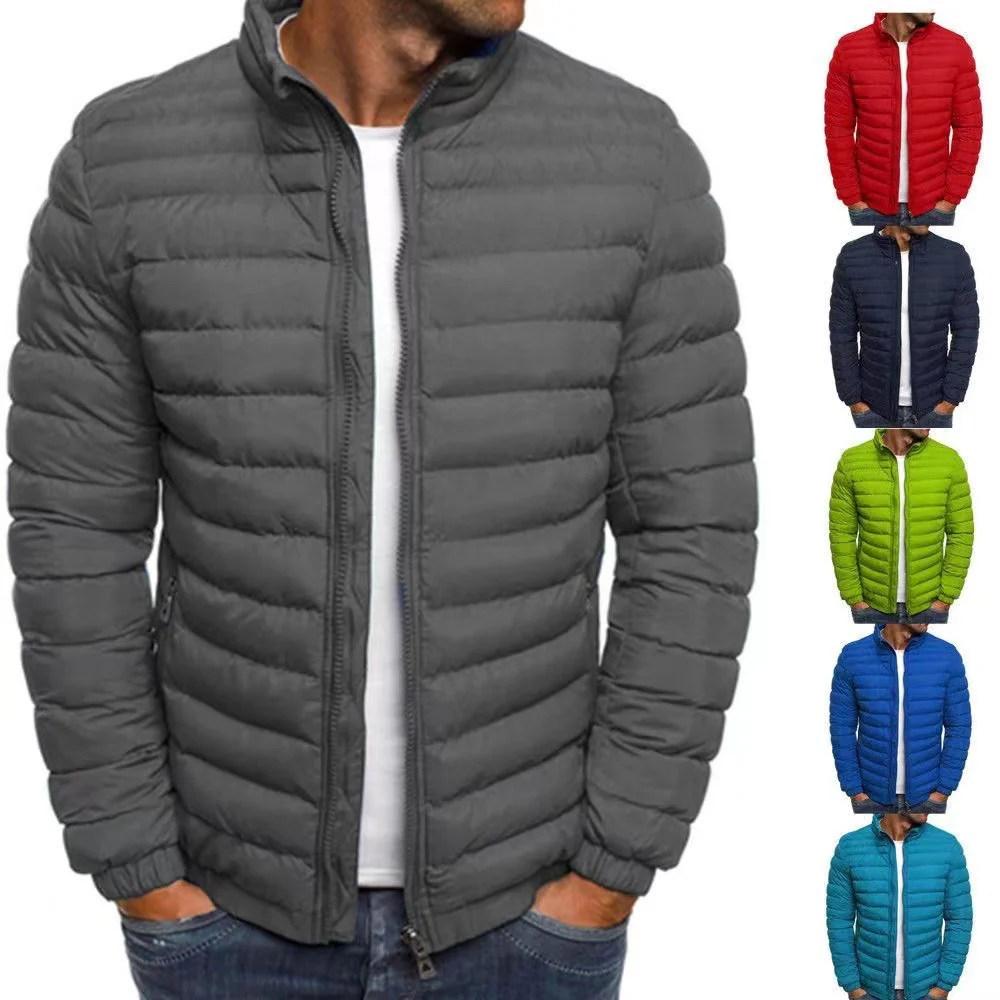 Herren leichte Steppjacke mit hohem Kragen und optimaler Isolierung Heidi-Mode - Image 5