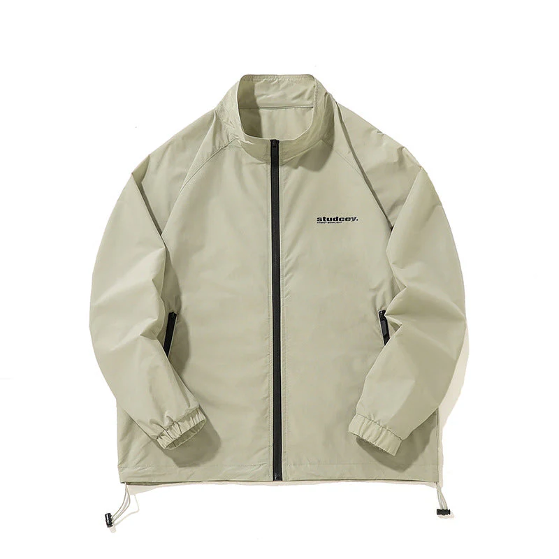 Herren Leichte Windjacke mit Umweltfreundlichem Funktionsmaterial Heidi-Mode - Image 5