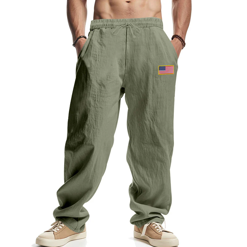 Herren lockere Freizeit-Hose mit elastischem Bund und seitlichen Taschen Heidi-Mode - Image 10