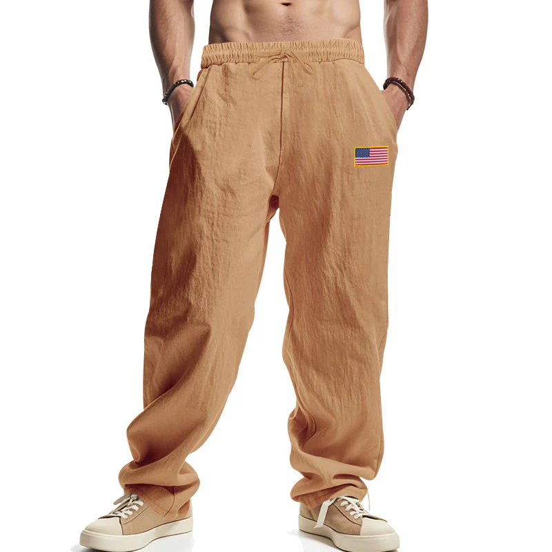 Herren lockere Freizeit-Hose mit elastischem Bund und seitlichen Taschen Heidi-Mode - Image 12