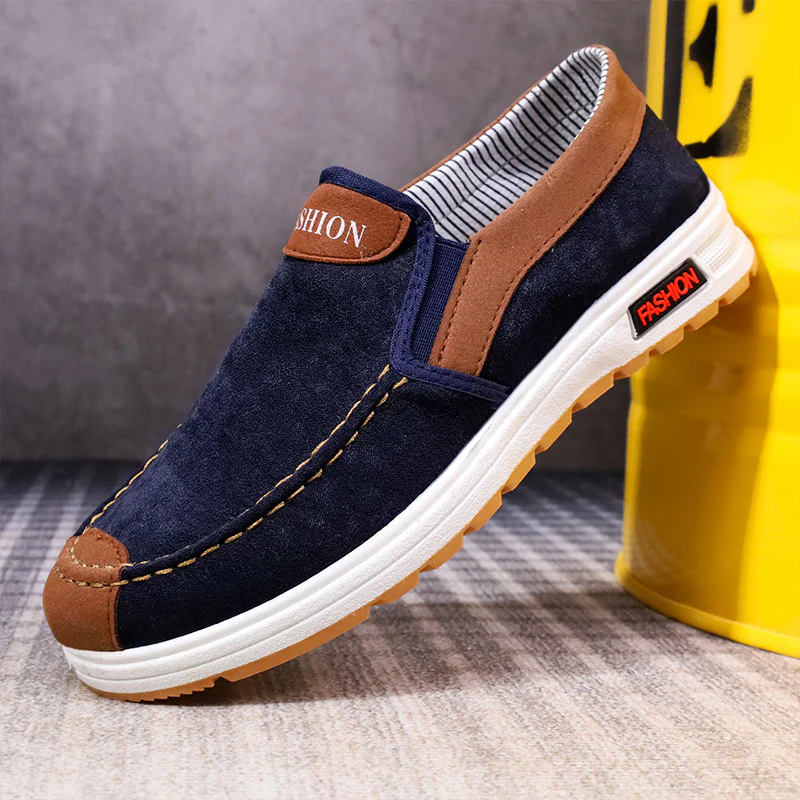 Herren Modische Slipper aus Kunstleder Heidi Mode - Image 4