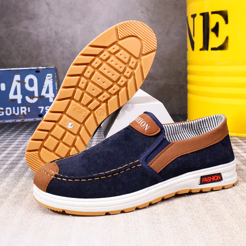 Herren Modische Slipper aus Kunstleder Heidi Mode - Image 6