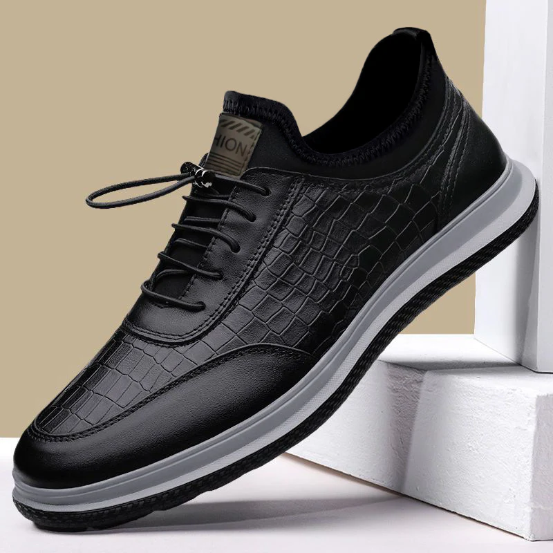 Herren modische Sneaker mit edlem Schlangenmuster Heidi Mode - Image 7