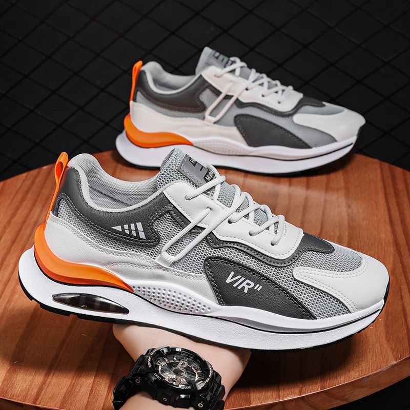 Herren modische Sneakers mit atmungsaktivem Mesh-Obermaterial und dämpfender Laufsohle Heidi Mode