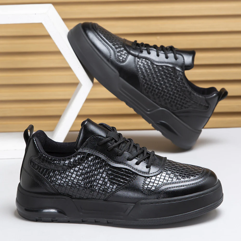 Herren Modische Sneakers mit praktischem Schnürsystem und edlem Design Heidi Mode