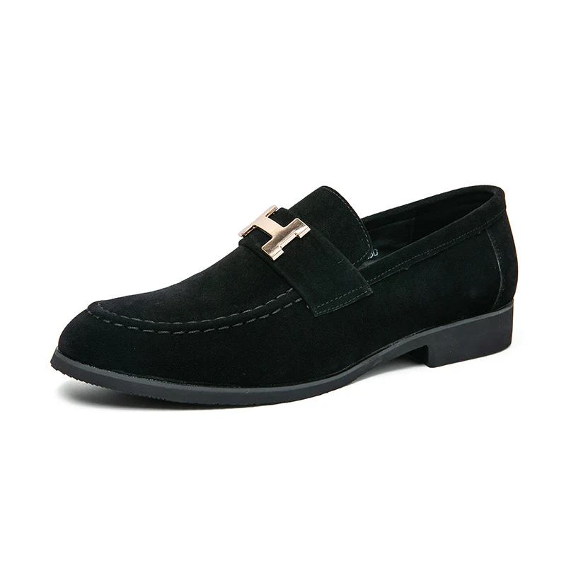Herren Mokassins aus hochwertigem Wildleder mit eleganter Schnalle Heidi Mode - Image 7