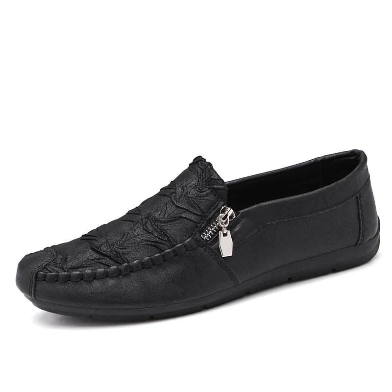 Herren Mokassins mit elegantem Reißverschluss und weichem Leder Heidi Mode - Image 4