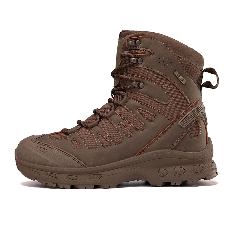 Herren Multifunktionale Bergstiefel mit hohem Knöchelschutz und wasserdichter Membran Heidi Mode - Image 5