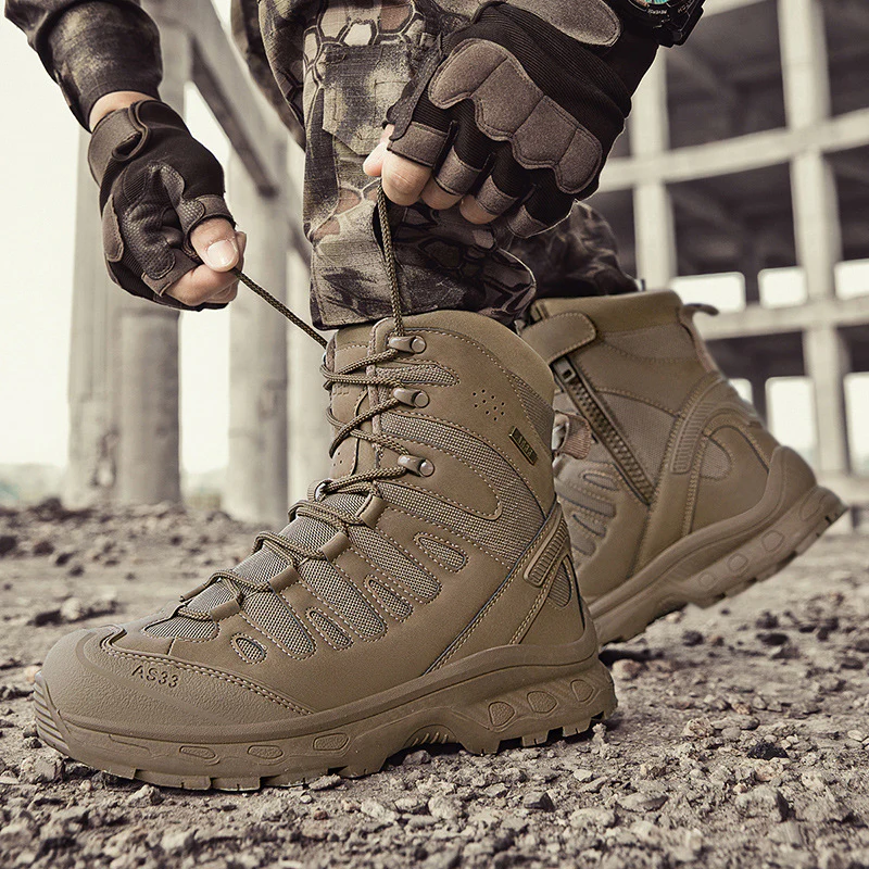 Herren Multifunktionale Bergstiefel mit hohem Knöchelschutz und wasserdichter Membran Heidi Mode - Image 6