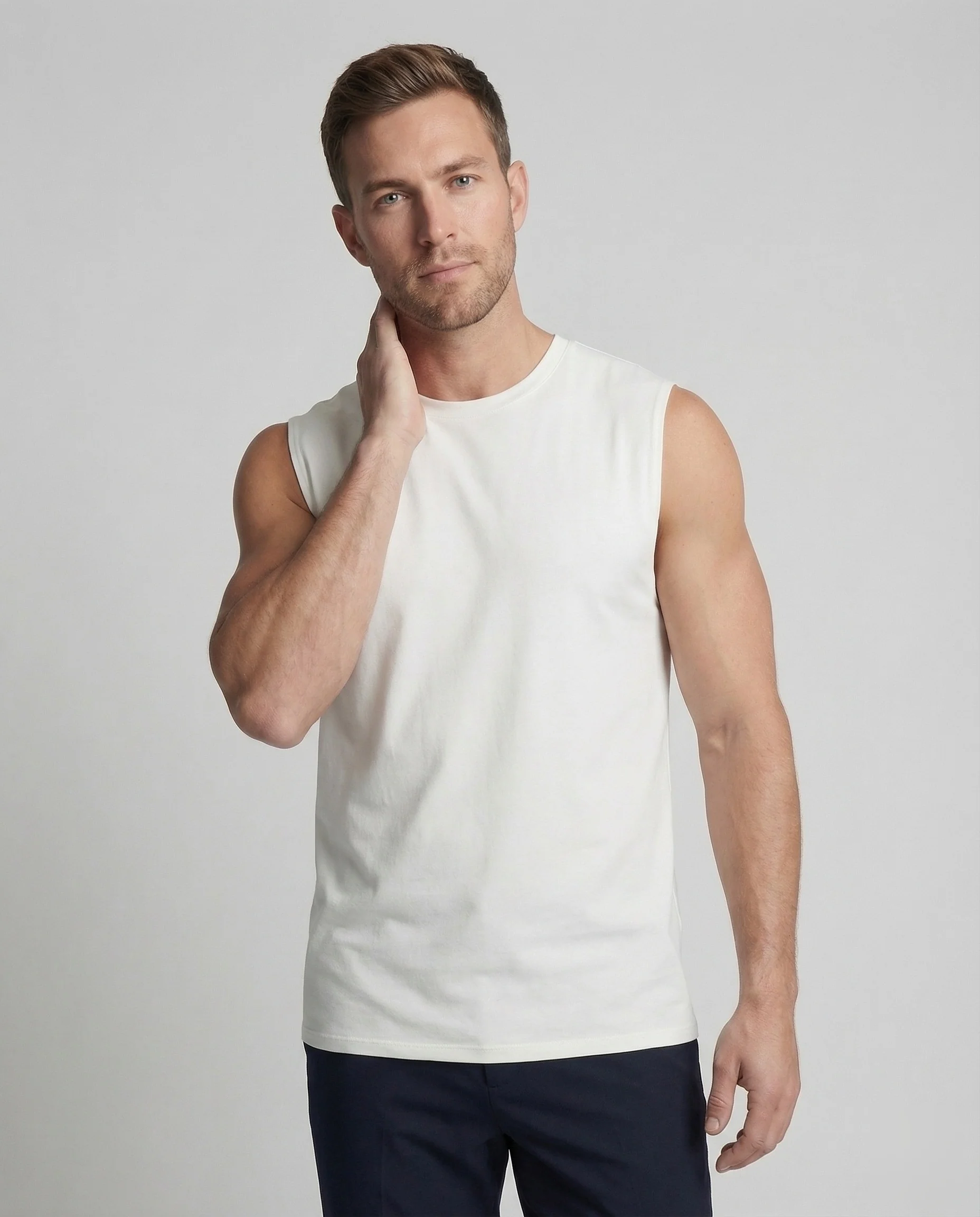 Herren Muskelshirt Sport - Image 2