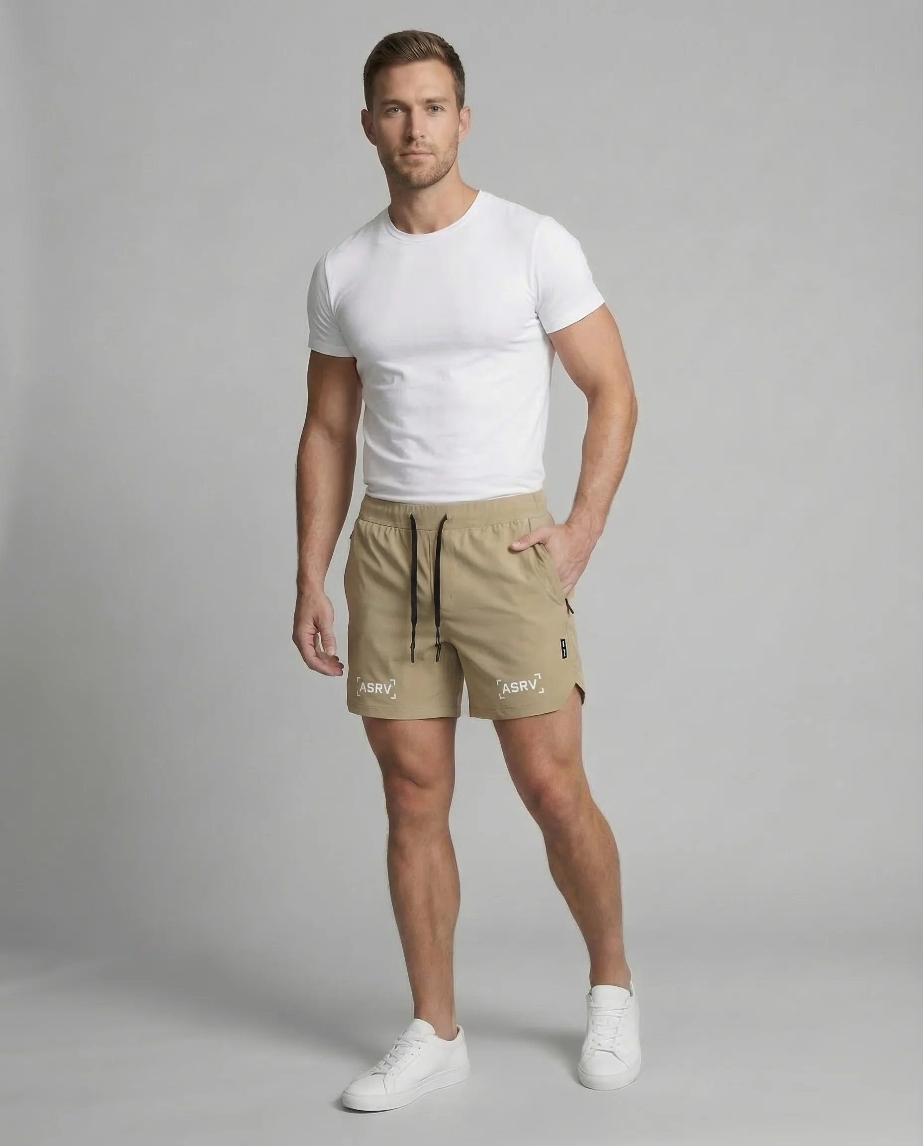 Herren Trainingsshorts 2in1 Kompression - Image 9