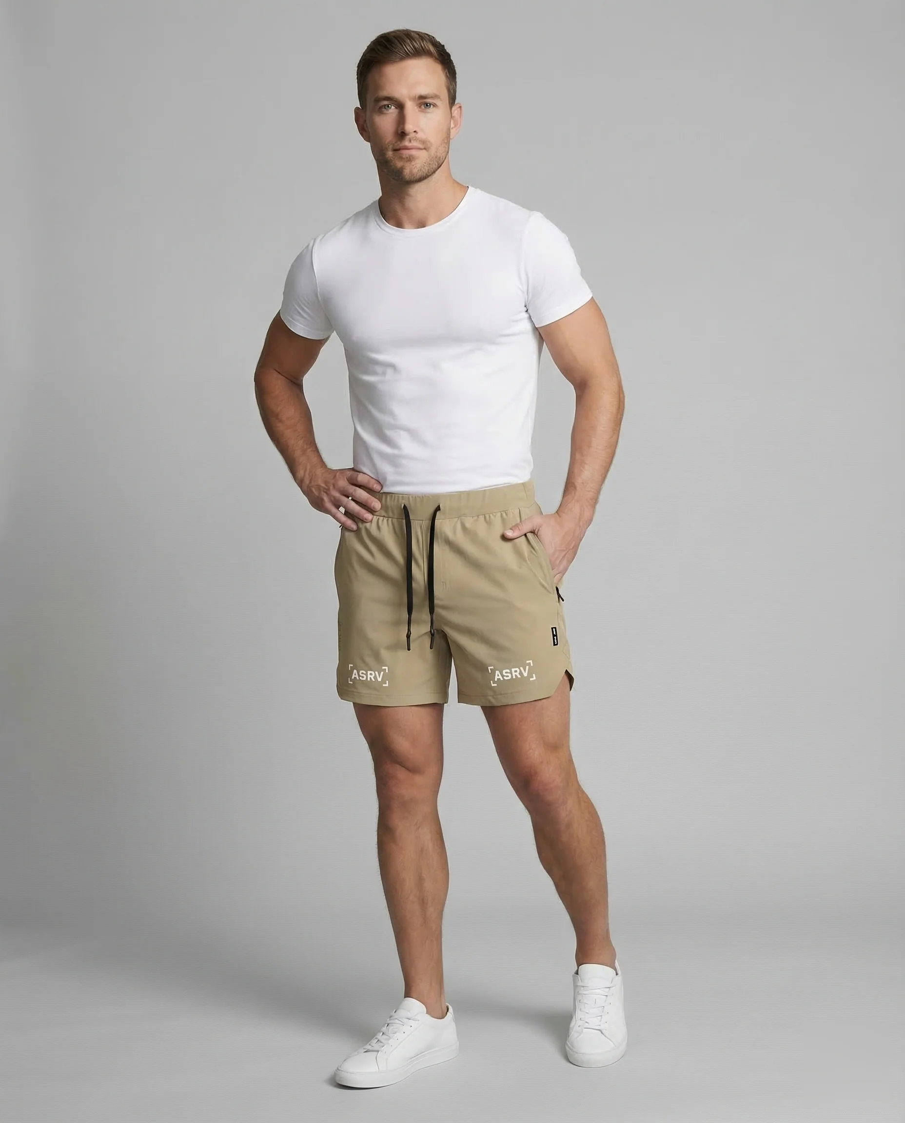 Herren Laufshorts Elastikbund