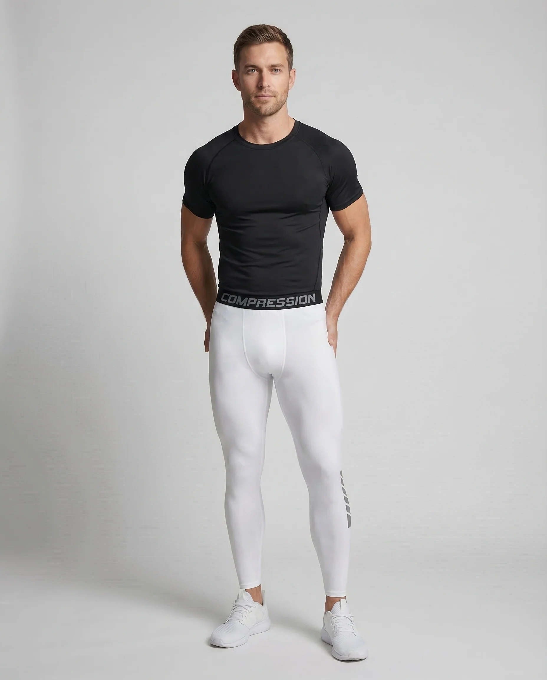 Herren Kompressionsleggings Capri