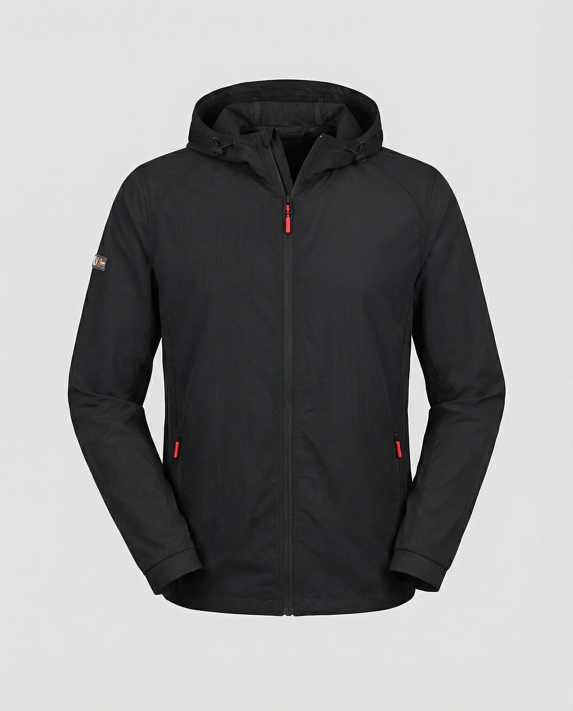 Laufjacke Atmungsaktiv Mit Reißverschluss Herren - Image 8