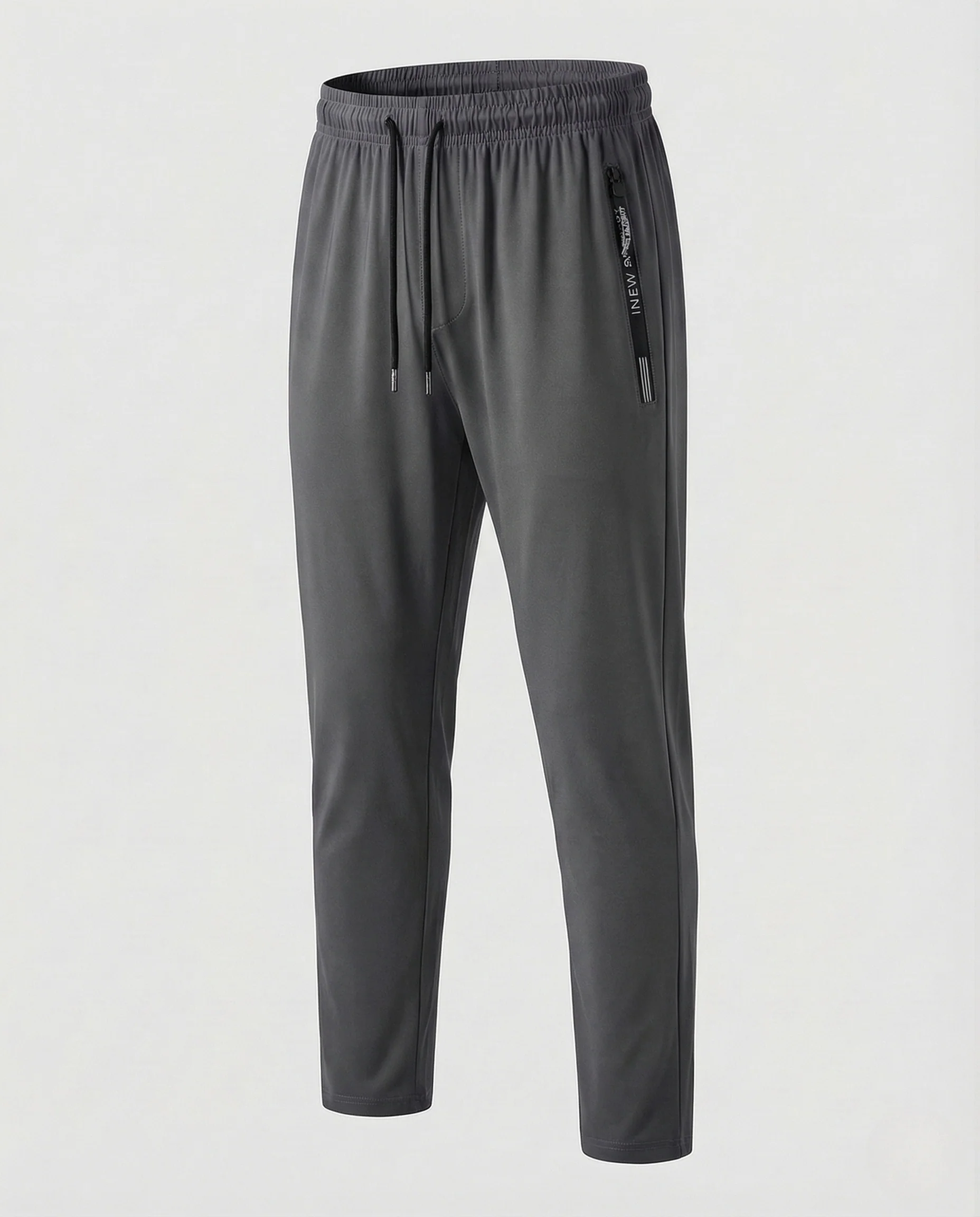 Herren Trainingshose Atmungsaktiv mit Reißverschlusstasche - Image 7