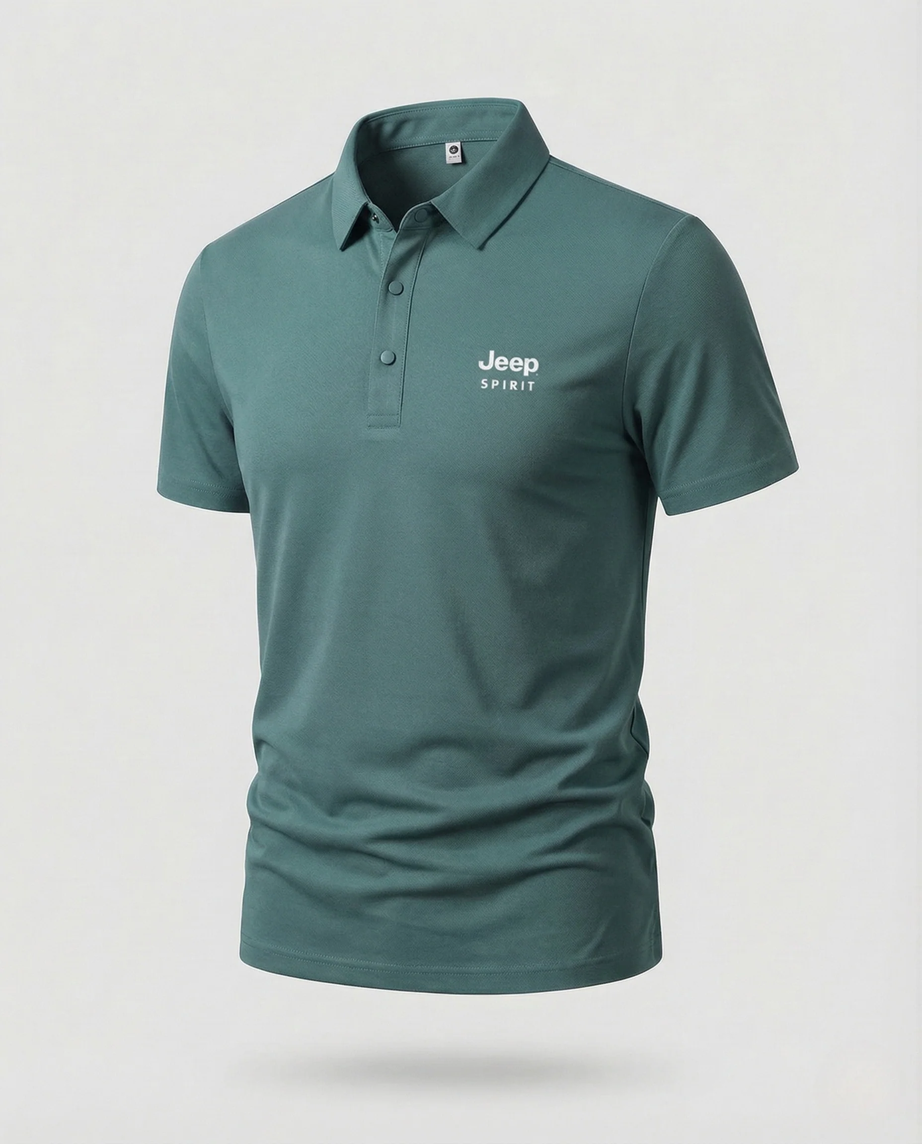 Herren Funktions Poloshirt Atmungsaktiv mit Knopfleiste - Image 12
