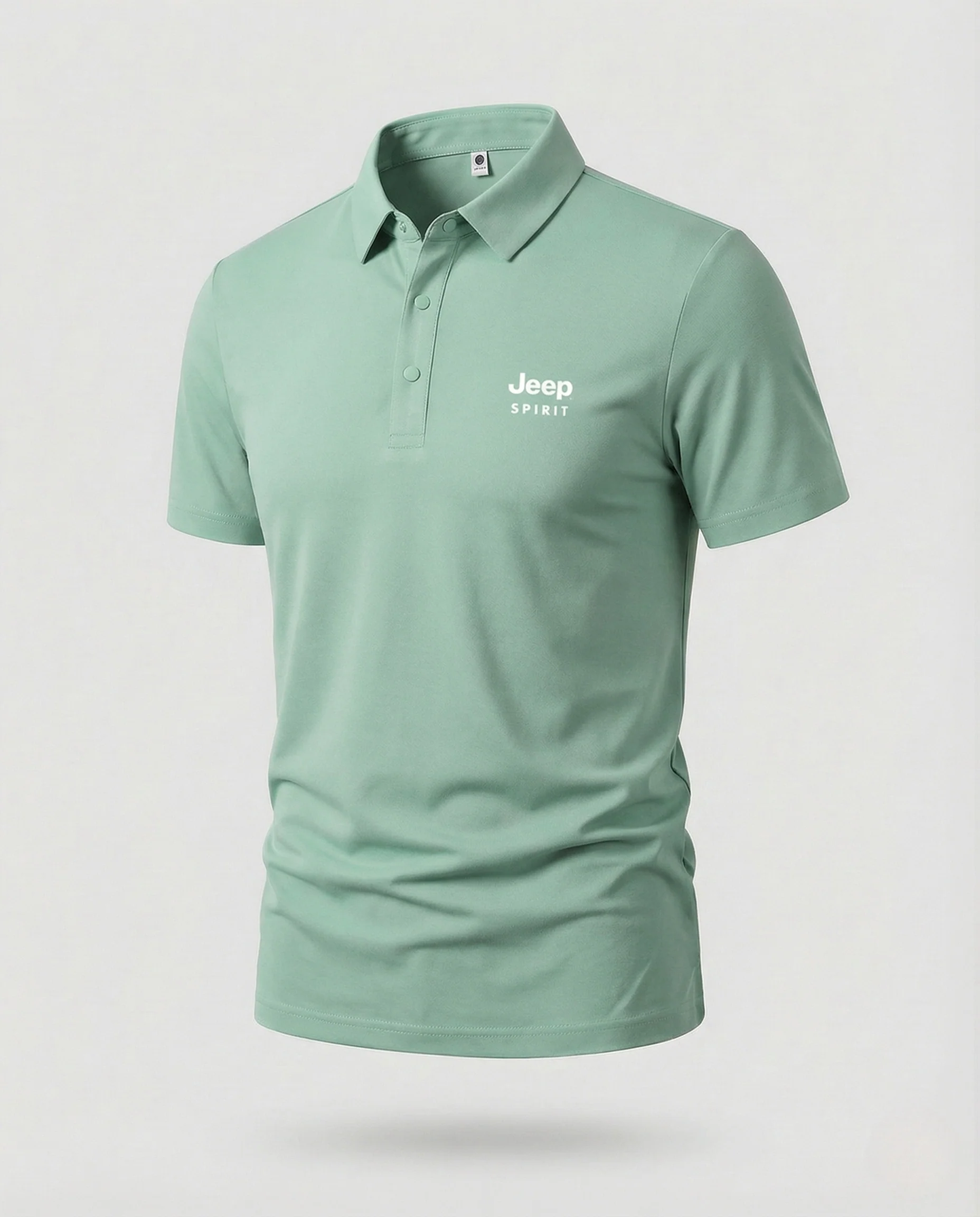 Herren Funktions Poloshirt Atmungsaktiv mit Knopfleiste - Image 14