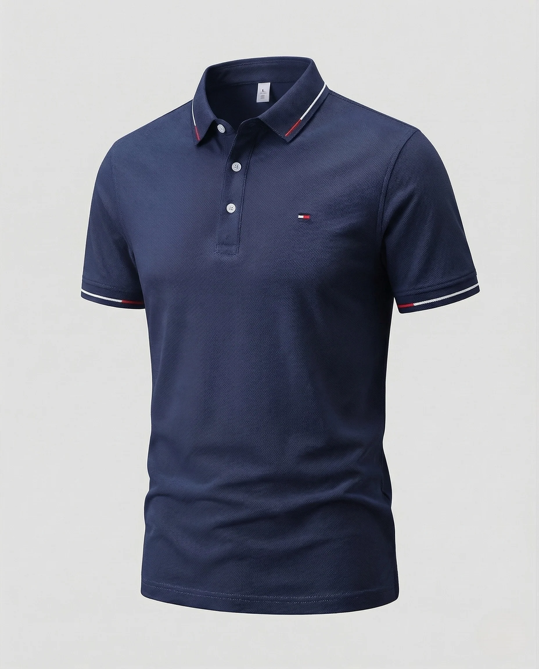 Herren Poloshirt Piqué Klassisch mit Sticklogo - Image 11