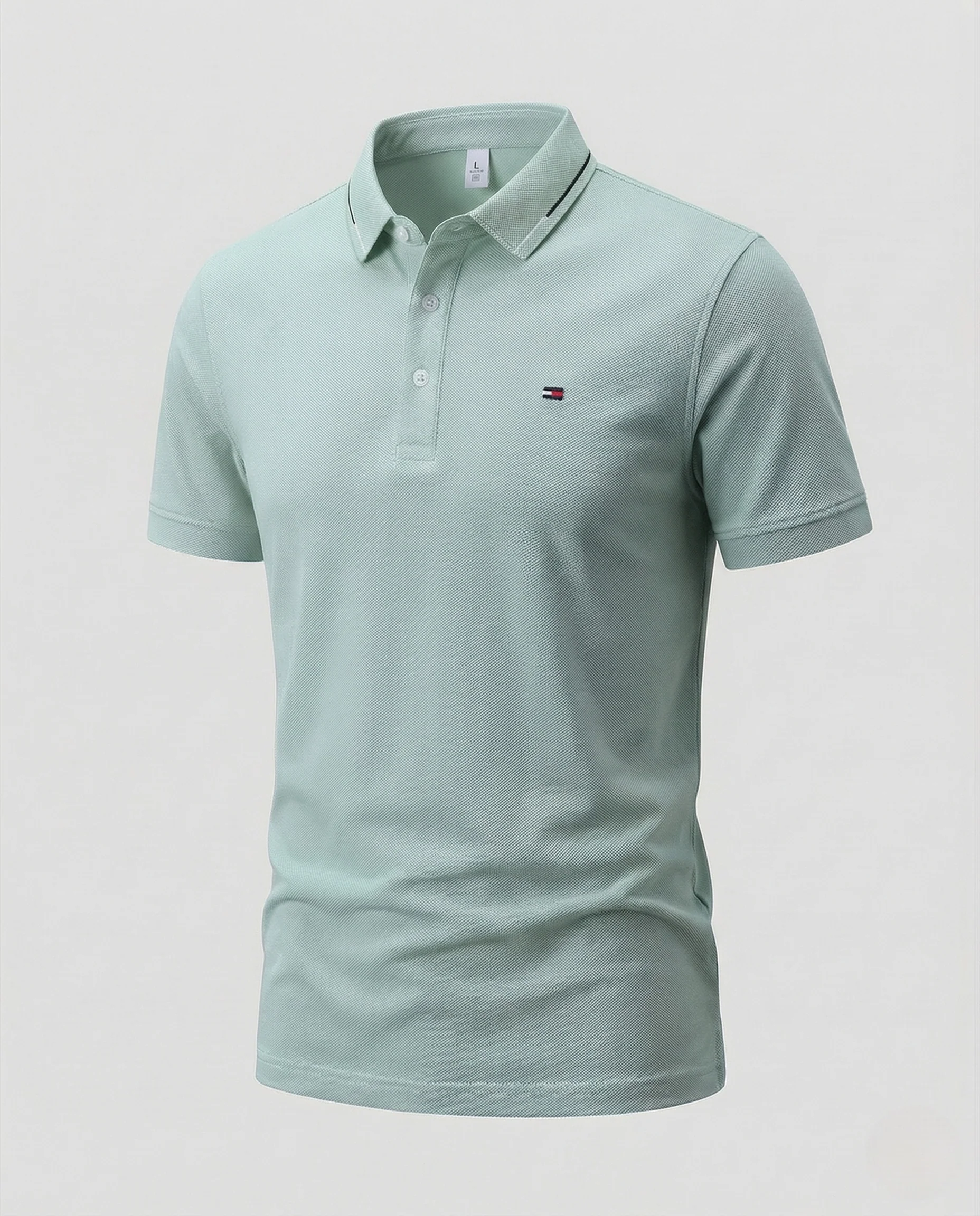 Herren Poloshirt Piqué Klassisch mit Sticklogo - Image 12
