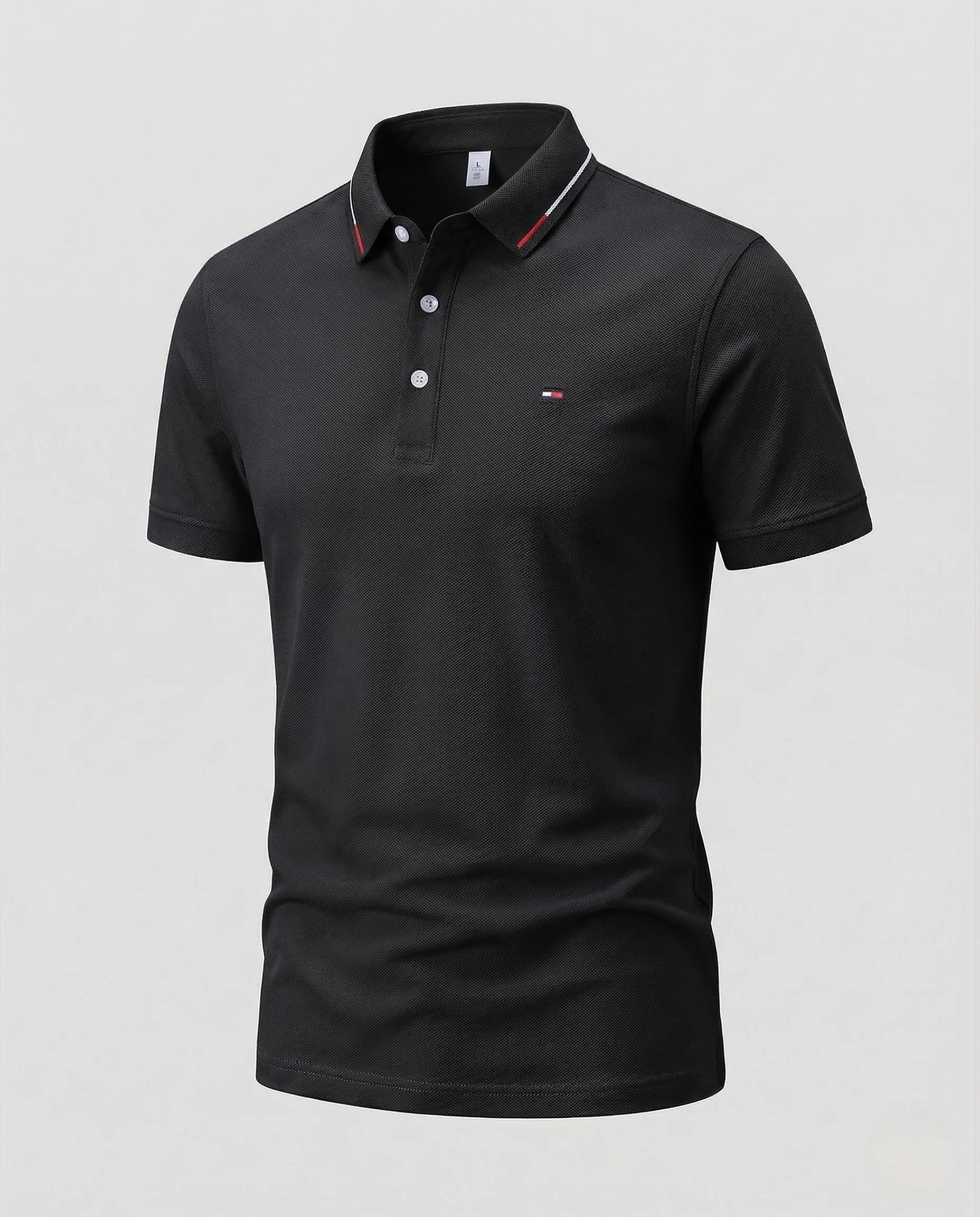 Herren Poloshirt Piqué Klassisch mit Sticklogo - Image 6