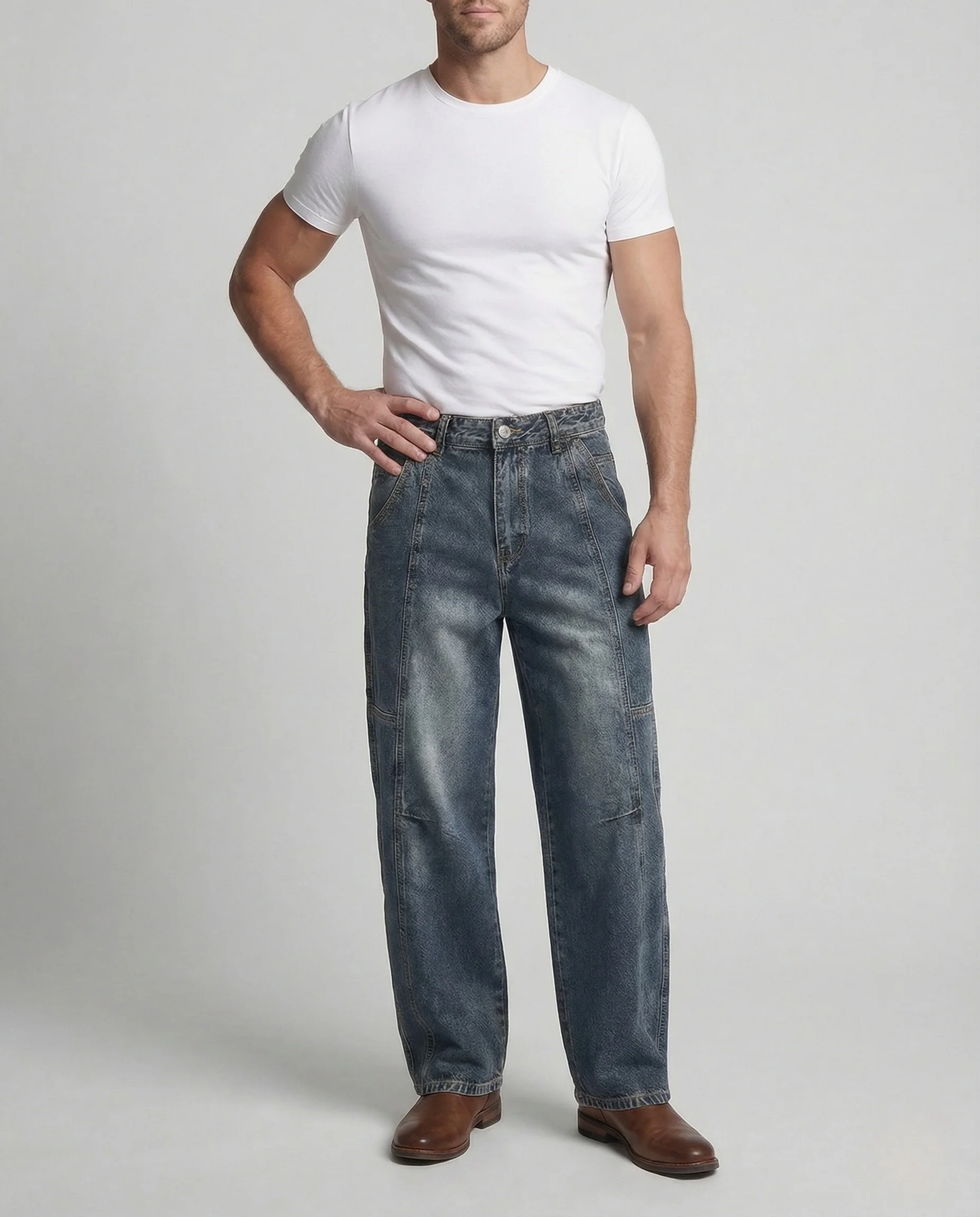 Herren Baggy Carpenter Jeans - Image 2