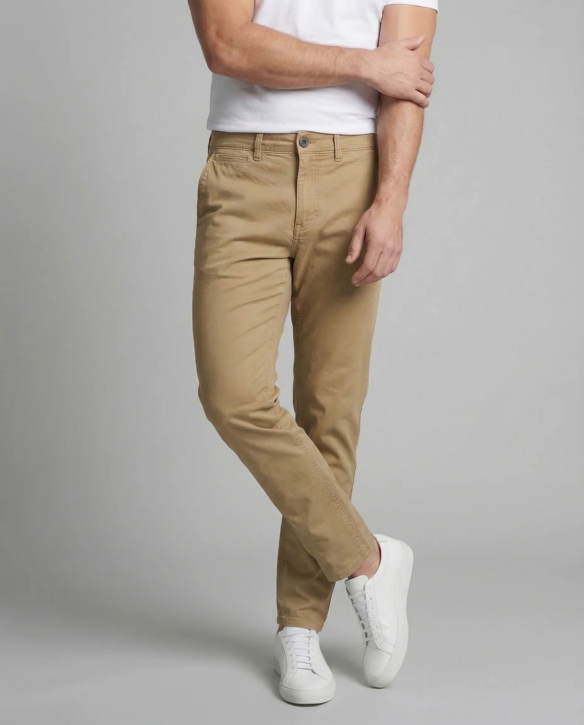 Herren Chinohose Tapered Baumwolle - Image 2