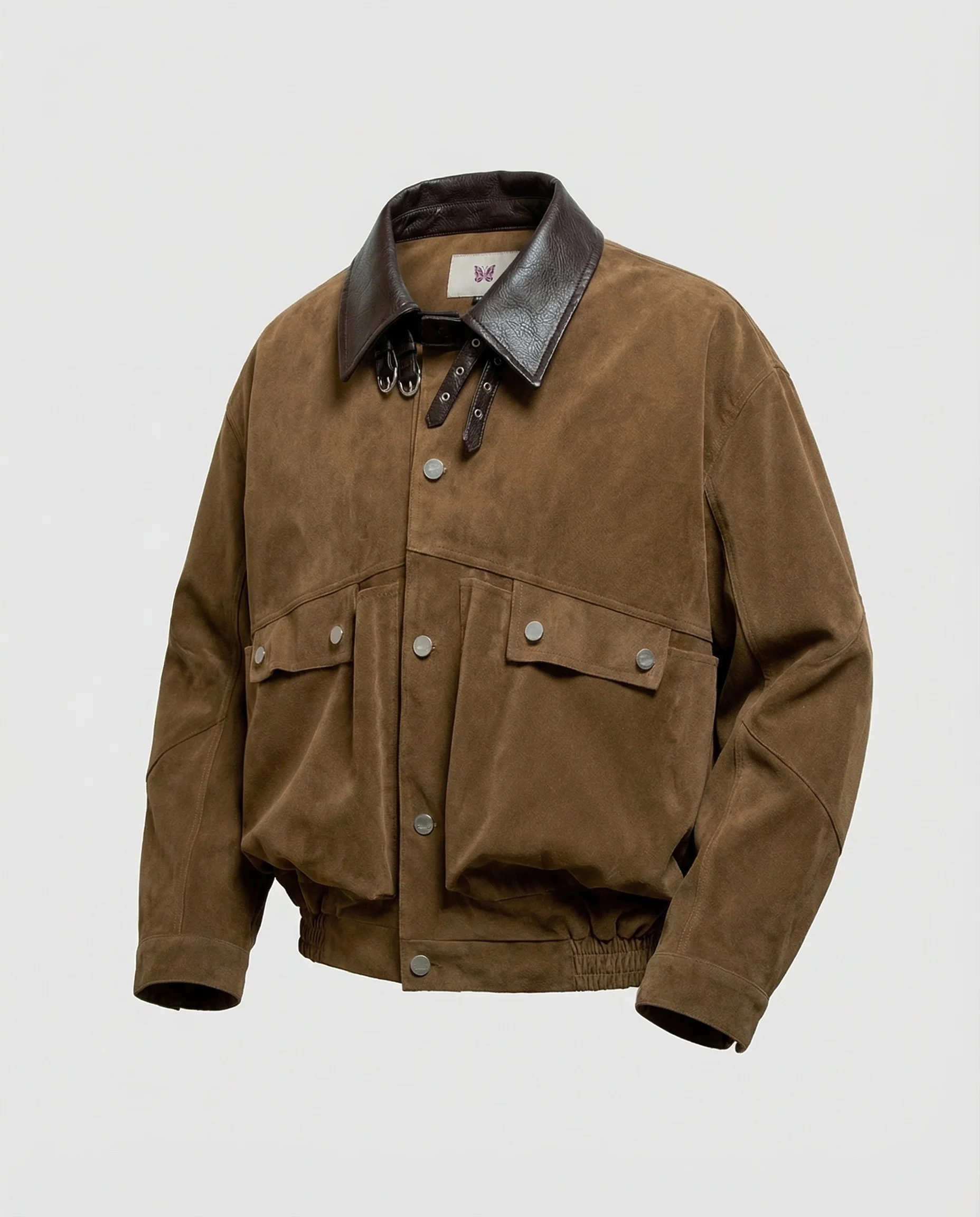 Herren Wildleder Blouson Boxy - Image 5