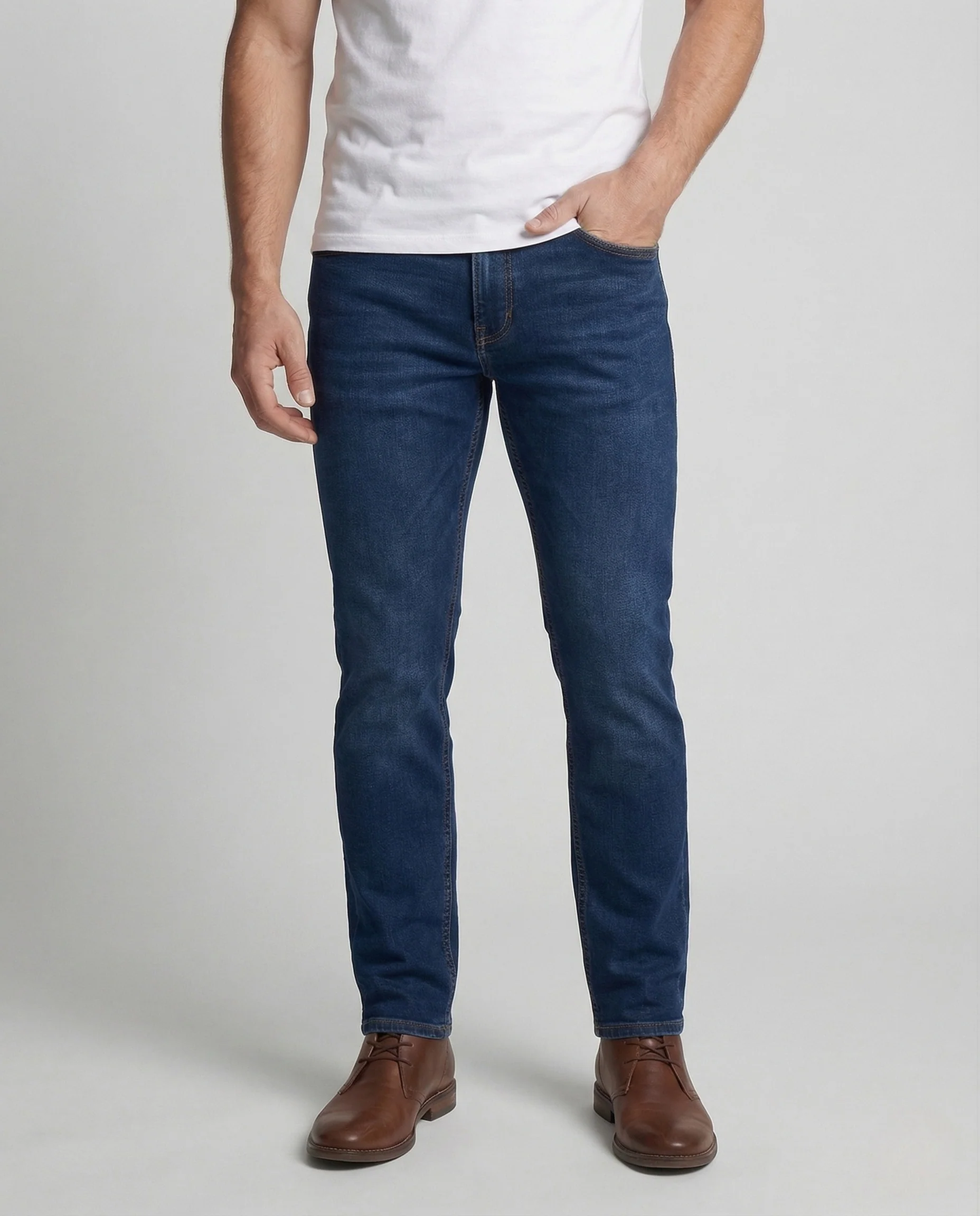 Herren Thermo Jeans Gerade - Image 2
